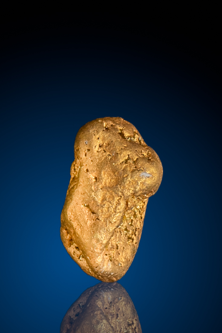 Beautiful Alaskan Gold Nugget - 1.60 grams (image for) Beautiful Alaskan Gold Nugget - 1.60 grams
